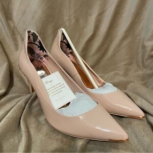 Ted Baker Blush Patent Pointed-Toe Pumps